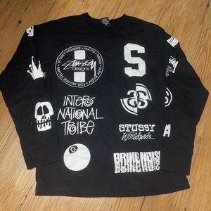 STUSSY LONG SLEEVE SHIRT